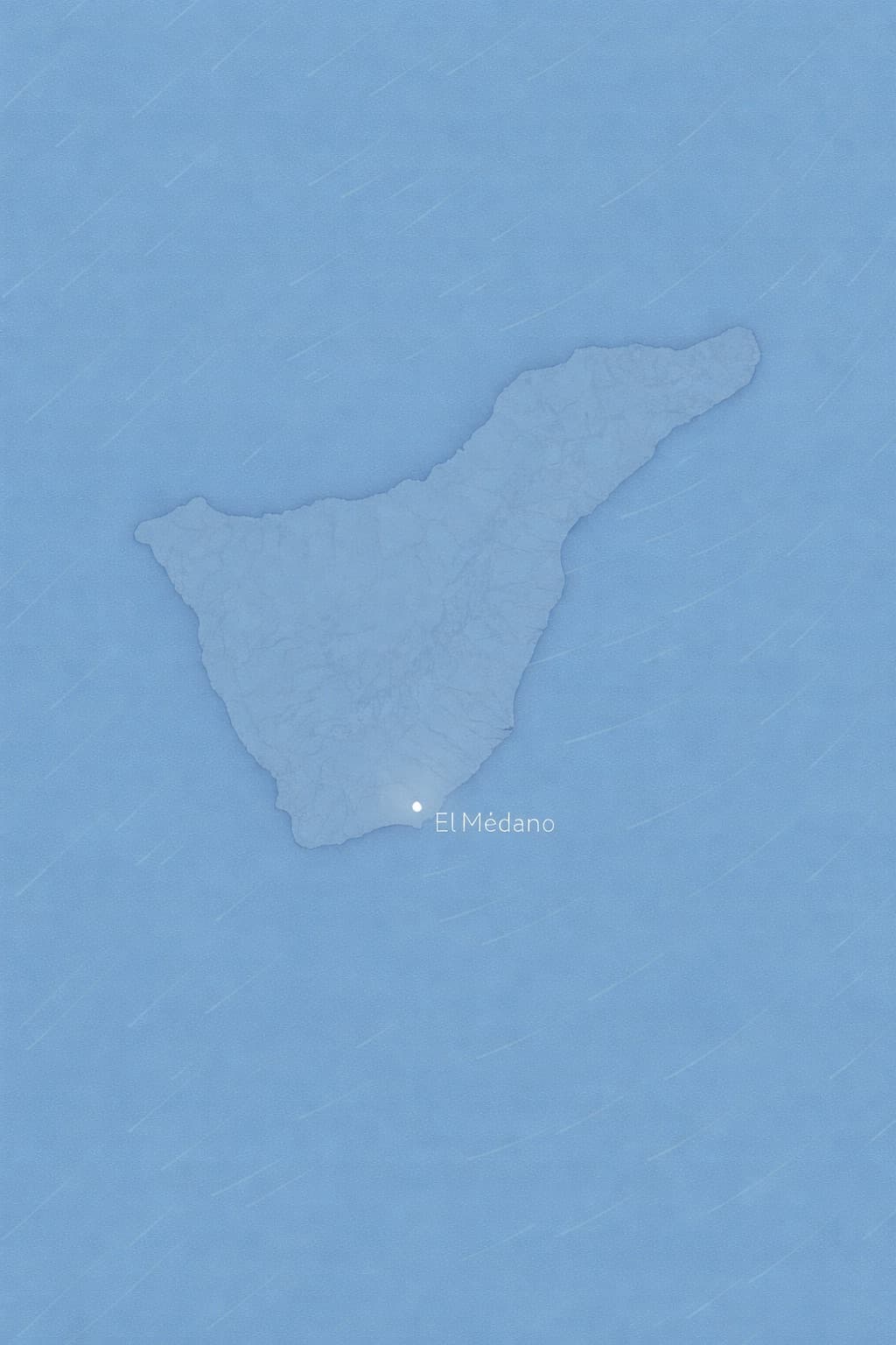 Mapa Teneryfy – El Médano kitesurfing Surf Bonjo